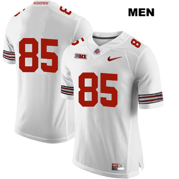 Ohio State Buckeyes Men's L'Christian Smith #85 White Authentic Nike No Name College NCAA Stitched Football Jersey LT19X83YU